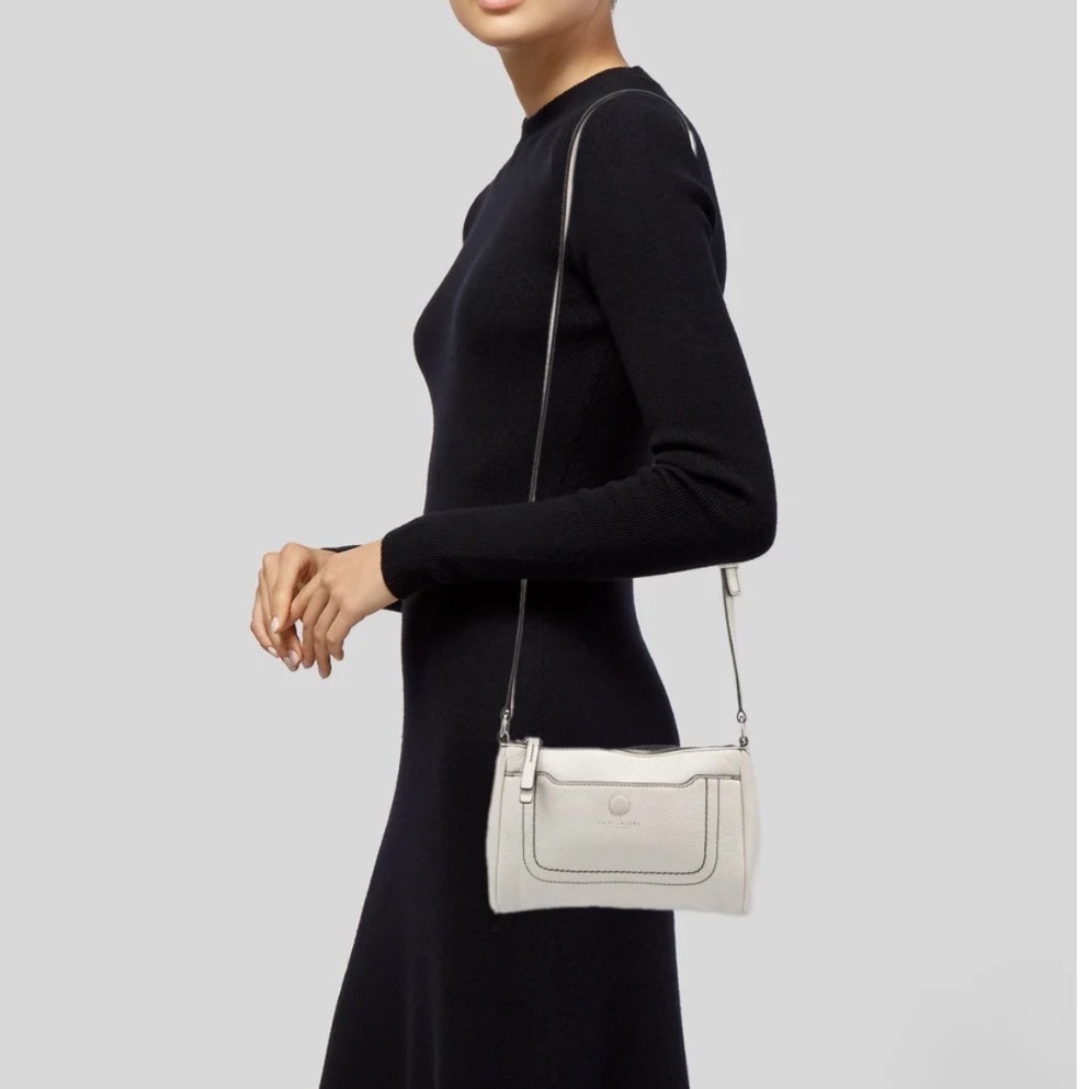 Nwt Marc Jacobs Empire City Crossbody White